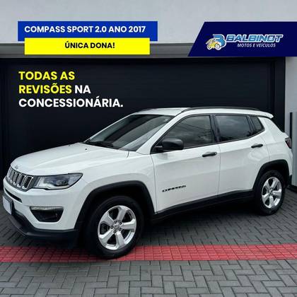 JEEP COMPASS 2.0 16V FLEX LIMITED AUTOMÁTICO JEEP COMPASS 2.0 16V FLEX LIMITED AUTOMÁTICO